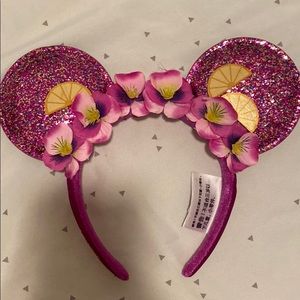 Violet Lemonade glitter Minnie ears